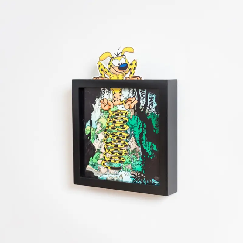 Funky Frames Mini Marsupilami – Échappée Belle – Noir Nouveauté