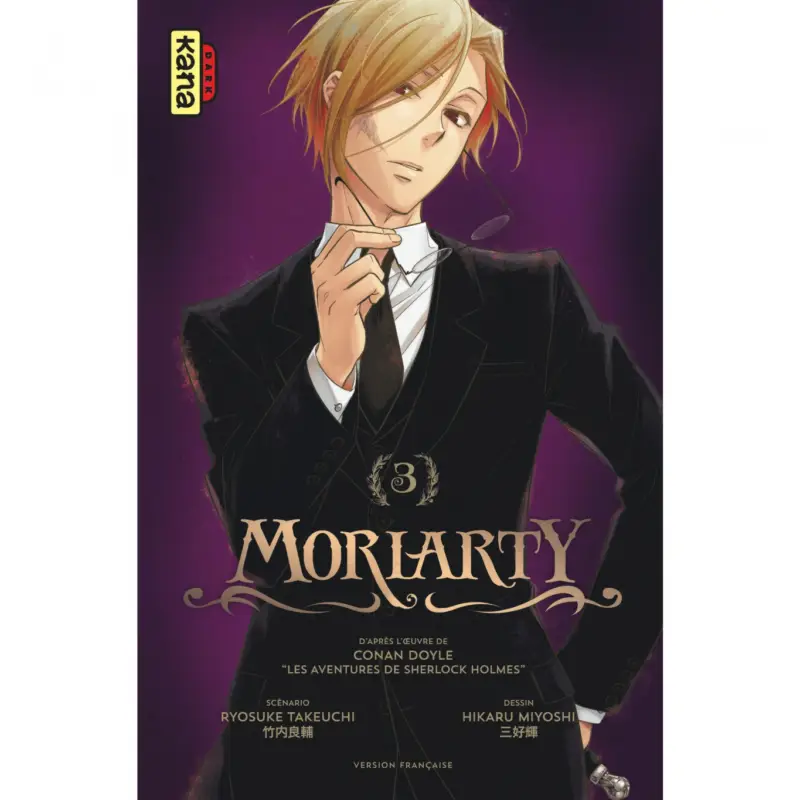 Moriarty – Tome 3 Haute Qualité