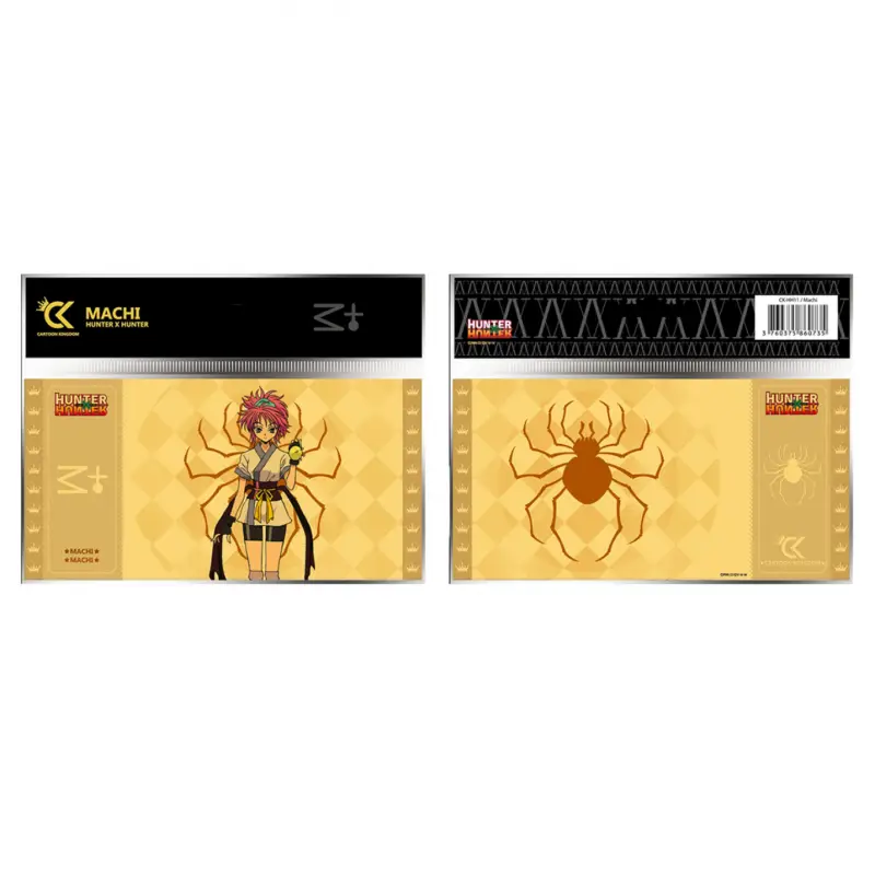 Expédié Aujourd'hui Ticket d'or Hunter X Hunter - Machi