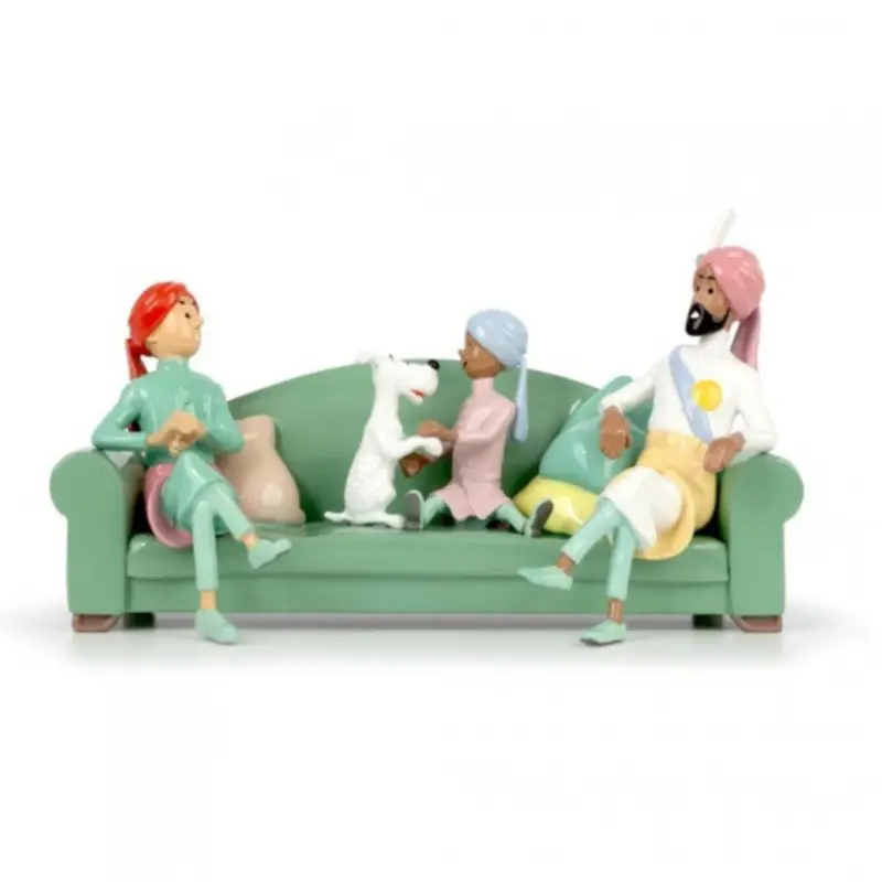 Commander Maintenant Figurine Tintin métal – La scène du Divan