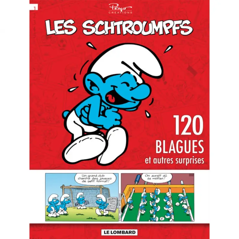 Prix Réduit Schtroumpfs (120 Blagues) – Tome 1 – 120 blagues et autres surprises T1