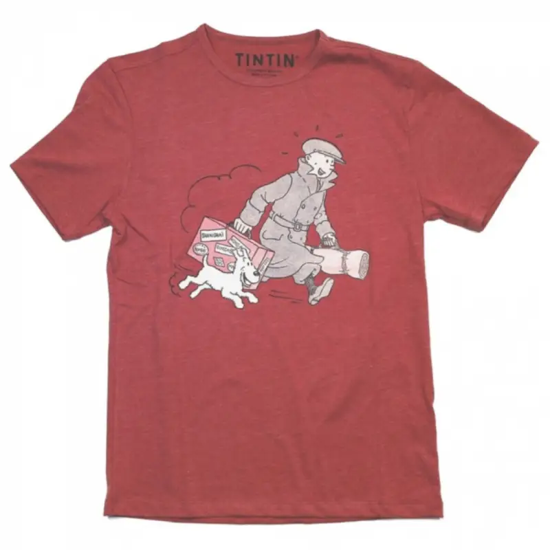 T-Shirt Tintin – Ils arrivent Livraison Express