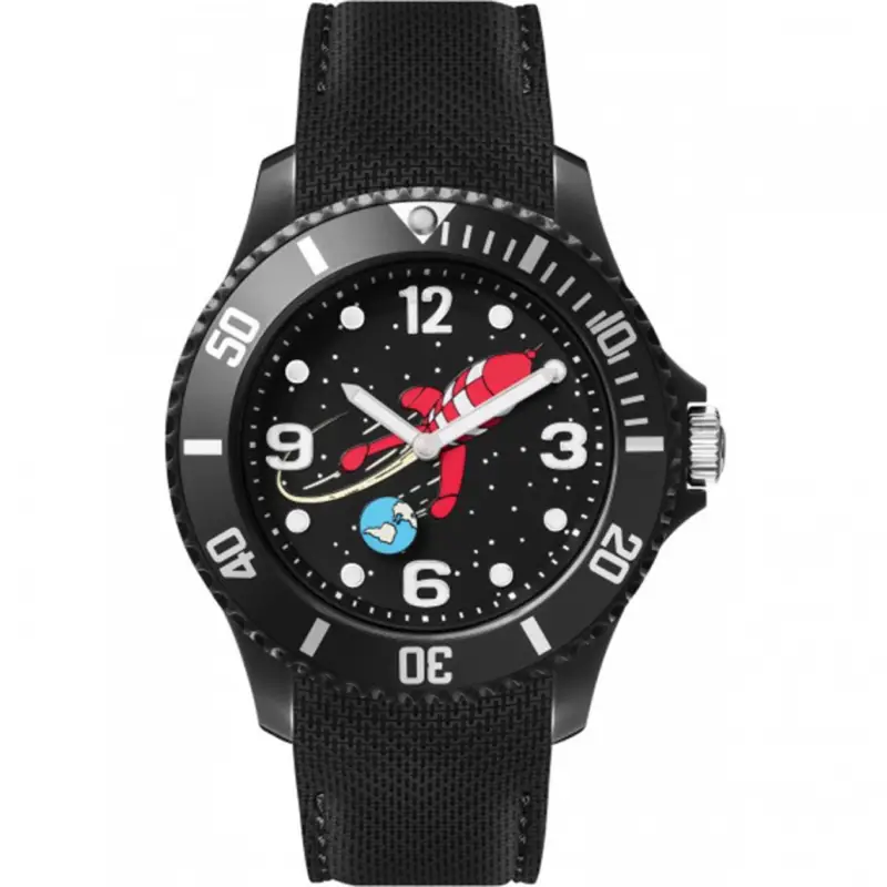 Acheter Direct Montre Tintin & Co Fusée Noir (L)