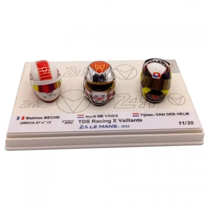 Coffret Michel Vaillant - TDS Racing x Vaillante M. Beche / N. de Vries / T.Van Der Helm - Course 24 Heures Le Mans, 2022 Achat Immédiat
