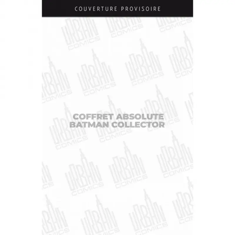 Prix Promo Coffret Absolute Batman Collector