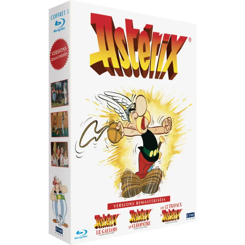Authentique ASTERIX : COFFRET 3 BR COFFRET NOEL 2018