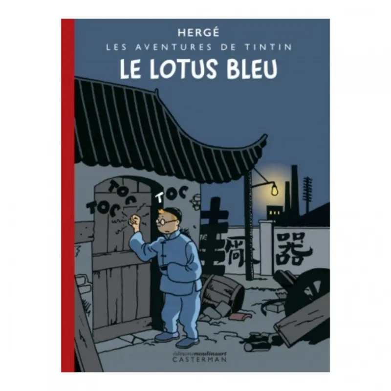 Commande En Gros Tintin – Album le Lotus bleu colorisé