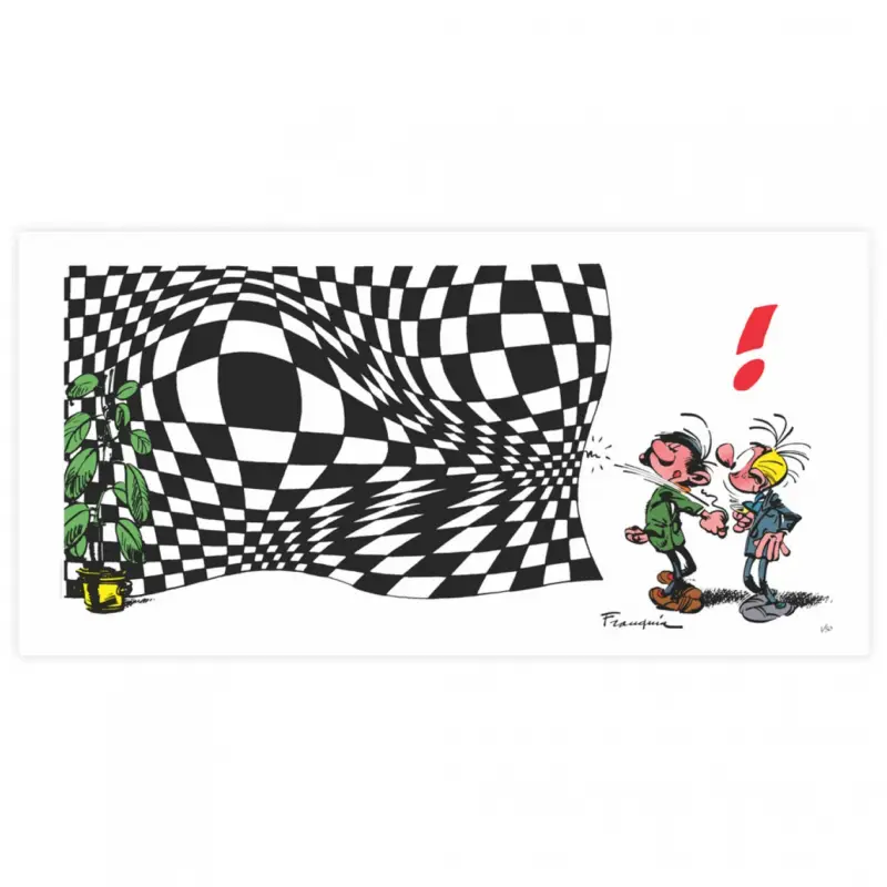 Marque Estampe pigmentaire Gaston Vasarely (100x200cm)