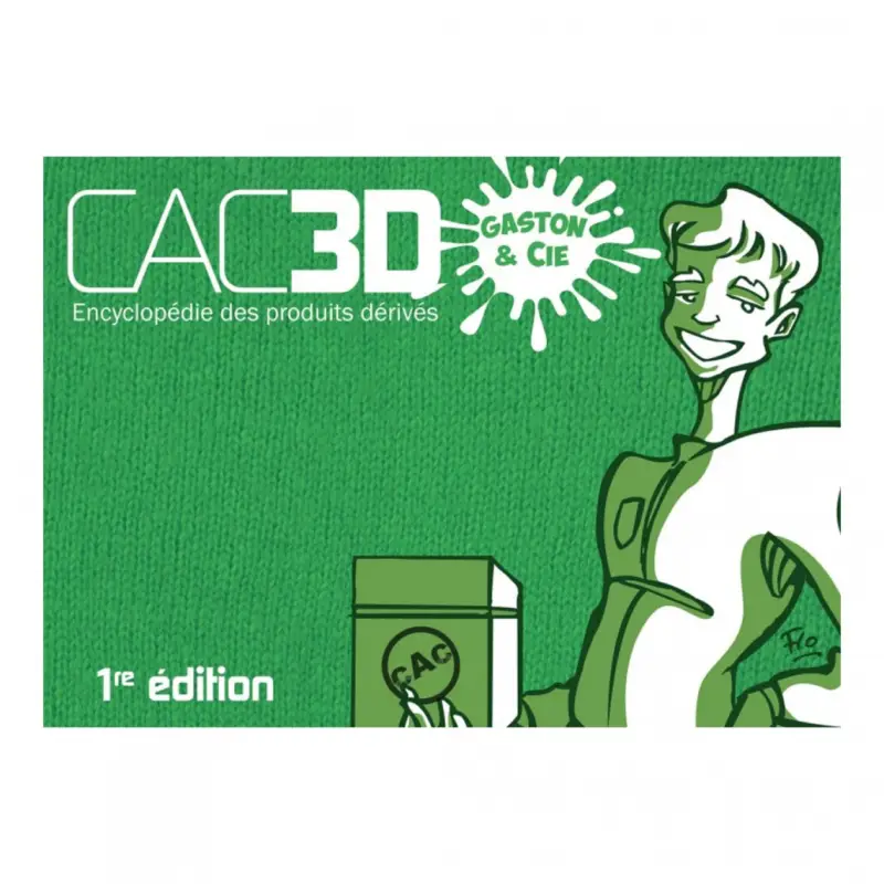 CAC3D – Franquin – Couverture Gaston & Cie Super Prix