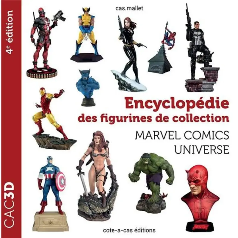 Prix Bas CAC3D - Encyclopédie des figurines de collection, Marvel Comics Universe