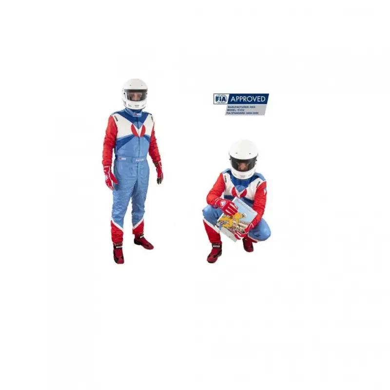 Combinaison RRS Michel Vaillant Rouge/Bleue Taille L Usine Directe
