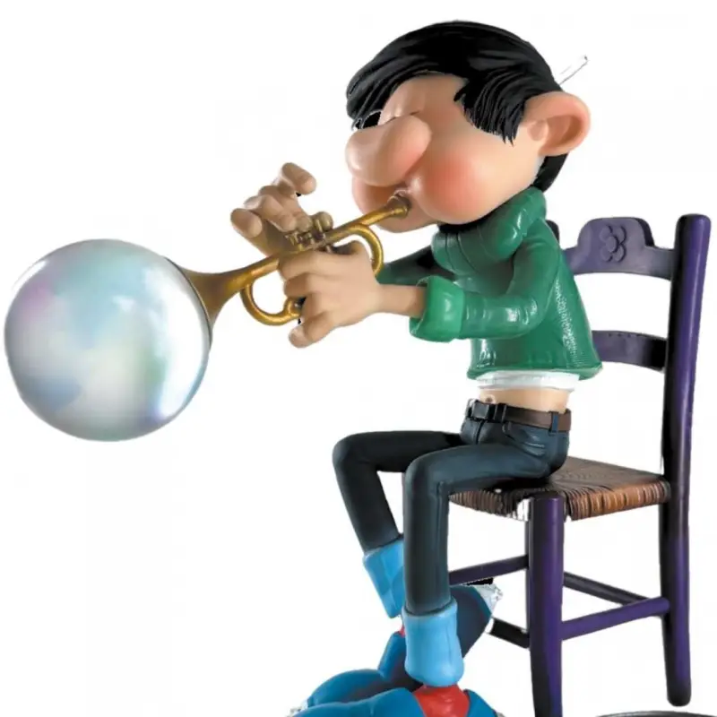 Achetez Aujourd&rsquo;hui Figurine les inventions de Gaston – La trompette à savon