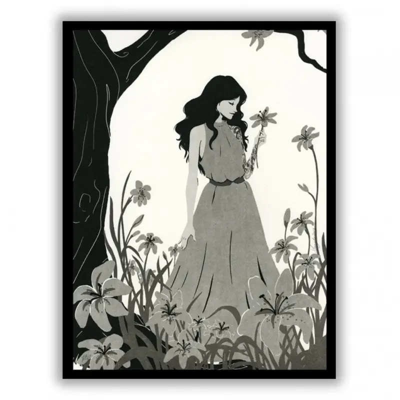 Un petit goût de noisette - Luna (Lithographie) Commande En Gros