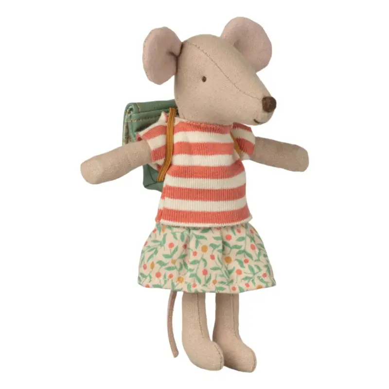 Maileg Grande sœur souris tricyle | Vert Prix Cassé