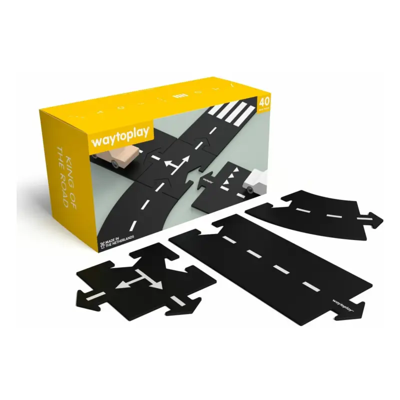 Waytoplay Circuit King of the Road – 40 pièces Retour Gratuit