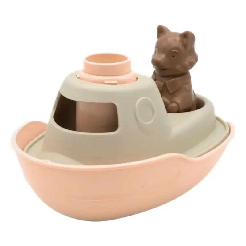 Simple Bateau pour le bain | Rose pêche Nouvel Arrivage