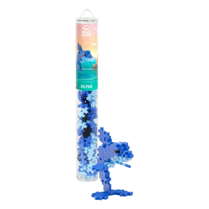 Plus-Plus Tube Dauphin - 100 pièces Offre Spéciale