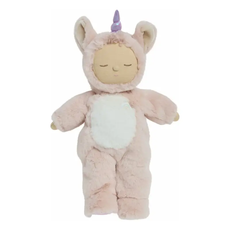 Olli Ella Poupée Cozy Dinkum Licorne | Rose Offre Spéciale