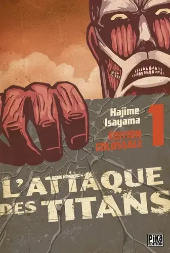 L'attaque Des Titans T01 - Edition Colossale Expédié Aujourd'hui