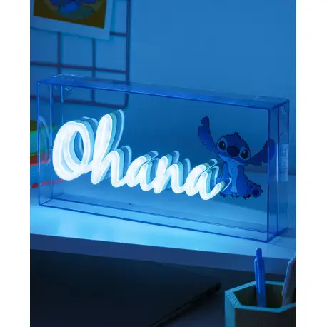 Lampe LED Ohana style néon 15 x 30 cm Promotion