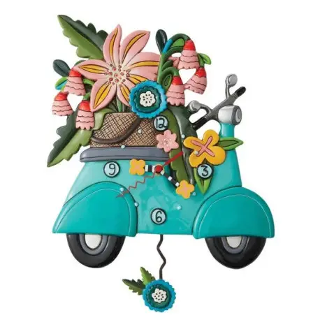 Offre Exclusive Horloge murale Scooter - Allen Designs