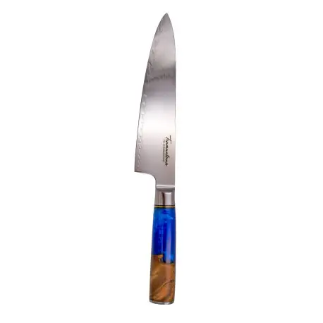 Vente Flash Couteau japonais Gyuto acier Damas 20 cm