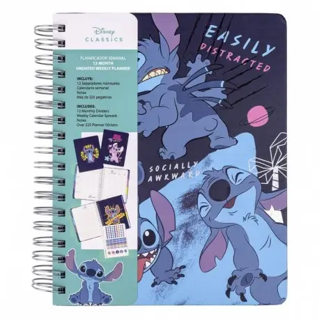 Meilleur Prix Planificateur hebdomadaire Stitch - Cahiers et blocs-notes