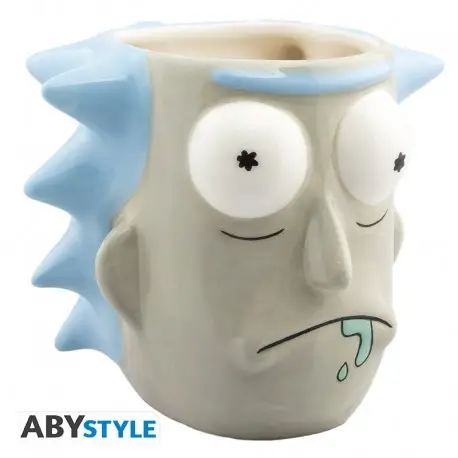 Prix Réduit Tasse Rick et Morty Rick Sanchez 3D - Idéal pour les collectionneurs