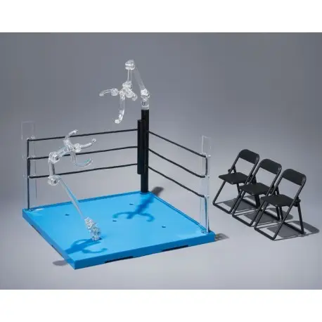Tamashii Stage Act Ring Corner & Folding Chair Set Neutral Ver. Seulement Aujourd'hui