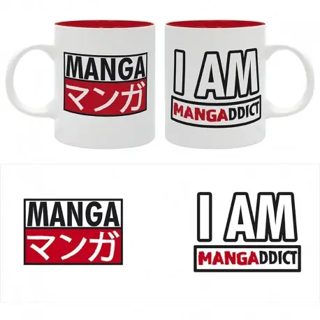 Mug Otaku Manga Addict 320ml Bon Marché