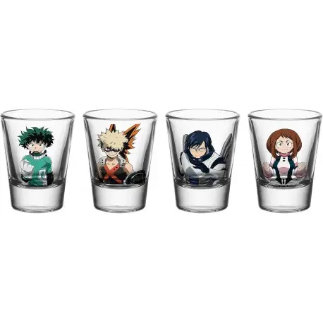 Lot de 4 lanceurs de balles de héros de My Hero Academia Expédié Aujourd'hui