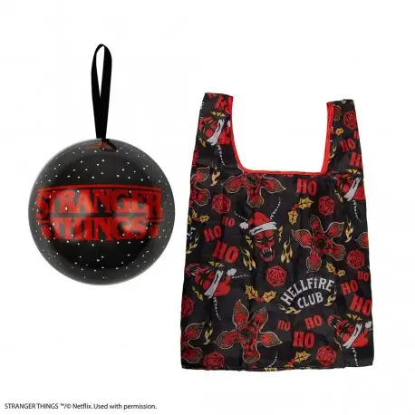 Sac de Shopping Stranger Things avec Capsule de Noël Offre Exclusive