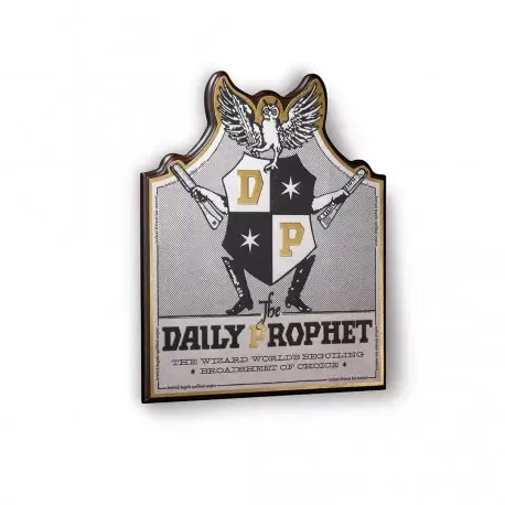 Seulement Aujourd'hui Plaque du Journal Le Prophète Harry Potter pour Collectionneurs