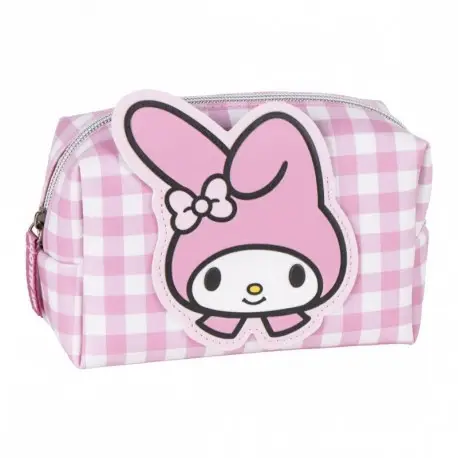 Seulement Aujourd'hui Trousse de Toilette de Voyage Hello Kitty Melody 100% PU Rose