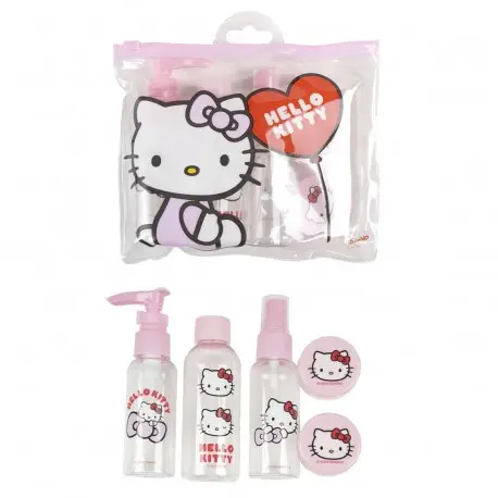 Réduction Ensemble de Voyage Hello Kitty Rose 100% PVC
