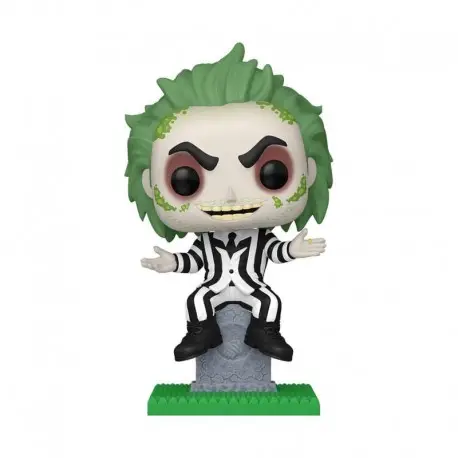 Meilleure Vente Figurine en Vinyle Beetlejuice Funko POP! Plus avec Tombe 9 cm