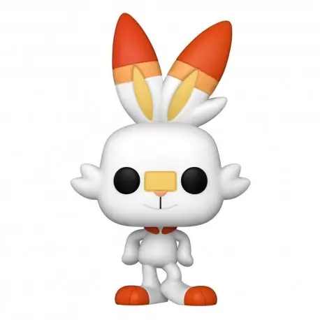 Prix Bas Figurine en Vinyle Scorbunny Pokémon POP! Games 9 cm