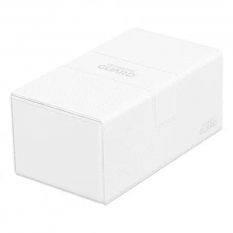 Offre Limitée Ultimate Guard Twin Flip`n`Tray 200+ XenoSkin Monocolor Blanc