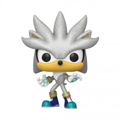 Meilleur Prix Figurine POP! Silver The Hedgehog 9 cm de Sonic The Hedgehog