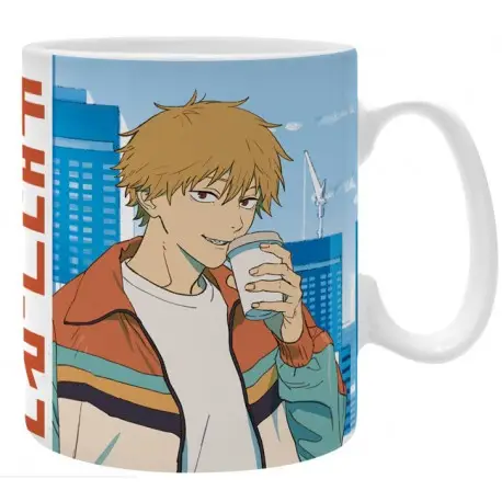 Nouvel Arrivage Mug Chainsaw Man 460 ml Denji et Pochita