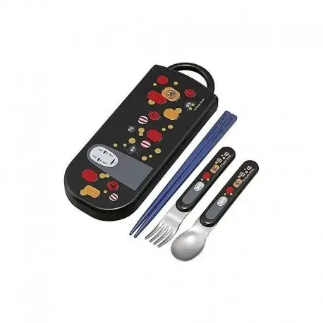 Set Baguettes, Cuillère et Fourchette No Face - Le Voyage de Chihiro Réduction