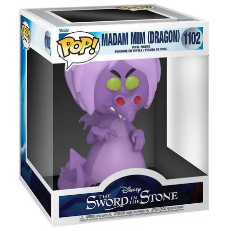 Funko Pop Disney Mad Madame Mim Dragon 15 cm Dernière Chance