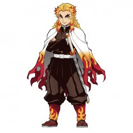 Expédié Aujourd'hui Lampe Néon Rengoku - Demon Slayer