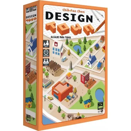 Prix Choc Jeu de Société Design Town pour Maires Stratégiques