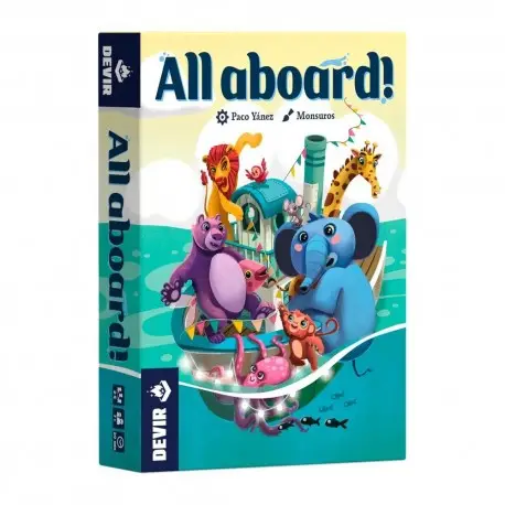 Retour Gratuit Jeu de cartes All Aboard! de Paco Yánez - Devir