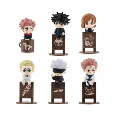 Offre Limitée Ensemble de 6 Figurines MEGAHOUSE Ochatomo Jujutsu Kaisen 4 cm