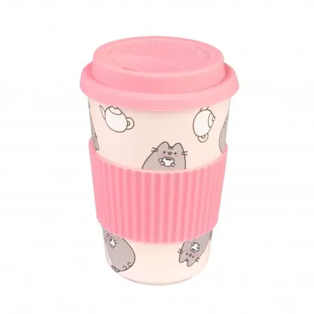 Top Vente Gobelet en Céramique Pusheen Moments avec Couvercle 400 ml
