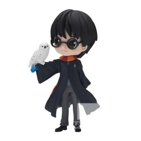 Figurine Q Posket Harry Potter avec Hedwig 14 cm Banpresto Promotion Saisonnière
