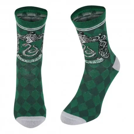 Produit De Marque Chaussettes Harry Potter Serpentard L-XL Haute Qualité