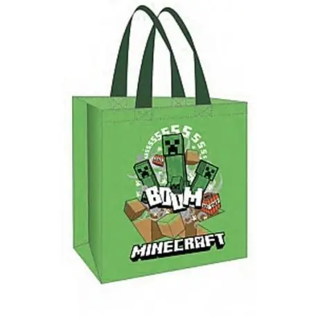 Sac Minecraft Boom - Matériau Recyclé 45x40x20 cm Prix Réduit
